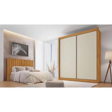 Imagem de Guarda-roupa 2 Portas 100% Mdf Zurique - Móveis Europa