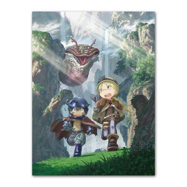 Imagem de Pintura de pôster feita em papel anime de 40x60cm