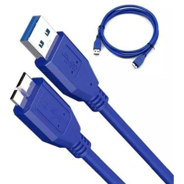 Imagem de Cabo Usb Am/micro Bm 3.0 Hd Externo 1.0m