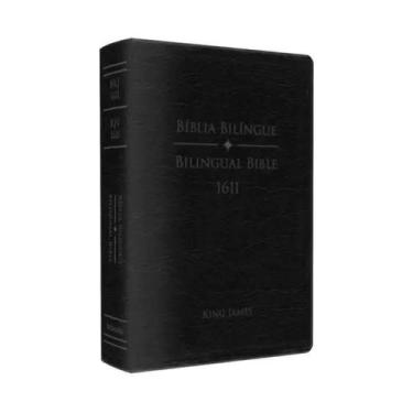 Imagem de Bíblia King James 1611  Bilíngue  Capa Luxo Preta - BVBOOKS