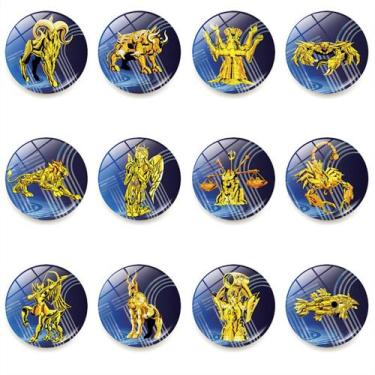Imagem de Imãs de geladeira Golds Saints Anime 12 unidades/lote para crianças - 