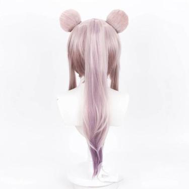 Imagem de Peruca de cosplay Arknights Lins, traje de anime com cabelo sintético 