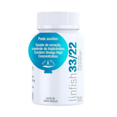 Imagem de Lin Fish 33/22 - Óleo de Linhaça e Peixe em Cápsulas - 60 cáps de 1.000mg-Unissex