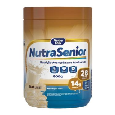 Imagem de Nutra Senior 50+ 800g Suplemento Aliementar com 28 Vitaminas e Minerais-Unissex