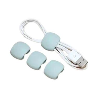 Imagem de Clipes Adesivos Para Gerenciamento De Cabos 5/10/15/20PCS, Suportes An