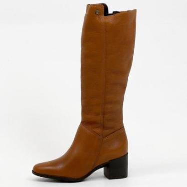 Imagem de Bota Bottero Cano Alto Salto Bloco Médio Feminina-Feminino