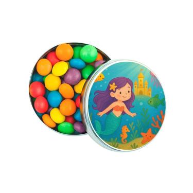 Imagem de Latinha Lembrancinha Personalizada Reino Subaquático