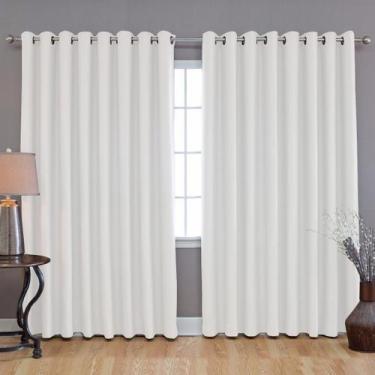 Imagem de Cortina Corta Luz 100% Blackout Porta/Janela 2,80x2,80 Cores - Admirar