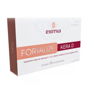 Imagem de Suplemento P/Cabelos E Unhas Fortalize D 30 Comprimidos