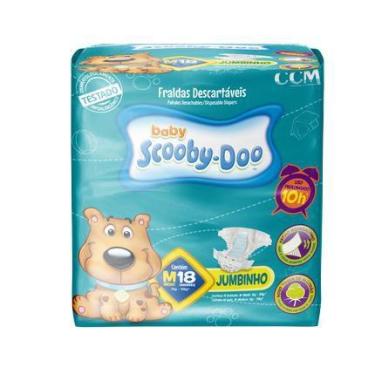 Imagem de Fralda Scooby Doo Jumbinho (A escolher) - Scooby Doo Baby, M com 18