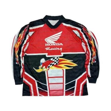 Imagem de Camisa De Motocicleta Masculina De Manga Longa Respirável, Confortável