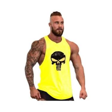 Imagem de Camiseta Regata Masculina Para Musculação, Fitness E Corrida Com Estam