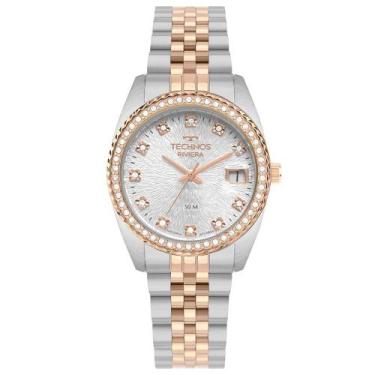 Imagem de Relogio Technos Feminino Riviera Bicolor - 2117lft-1k
