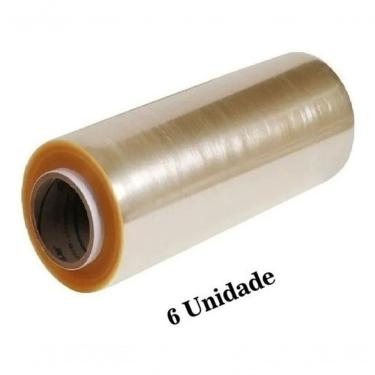 Imagem de Bobina de Filme PVC 60CM X 300 METROS Kit 6 Rolos para Uso Doméstico e Profissional Transparente Premium Colchões