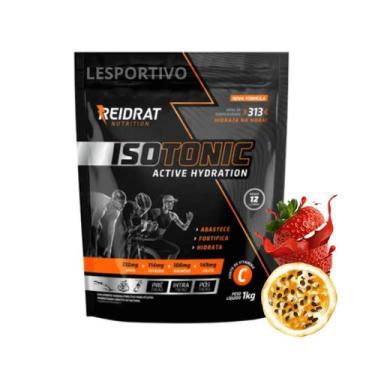 Imagem de Isotônico em Pó 1 kg Sabor Morango e Maracujá Reidrat Nutrition Power 
