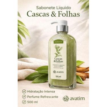 Imagem de Sabonete Liquido Cascas e Folhas Mãos E Corpo Avatim 500ml - Avatim Ch