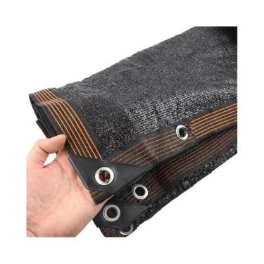 Imagem de Tela De Sombreamento Anti-UV Em HDPE Preto 3-12 Furos Para Plantas De 