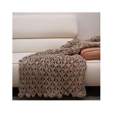 Imagem de Manta Tricot Beehive - Cor: Offwhite