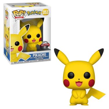 Imagem de Boneco Funko Pop! Exclusivo Pokémon - Pikachu