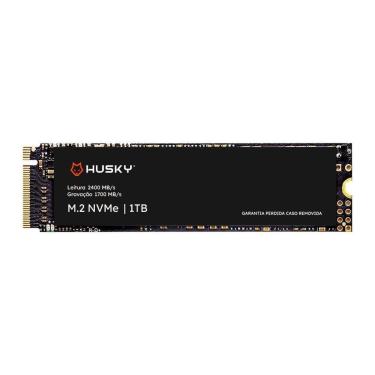 Imagem de SSD PCIe Husky ThunderBoost, 1TB, M.2 NVMe, Leitura 2400MB/s, Gravação 1700MB/s, Preto...