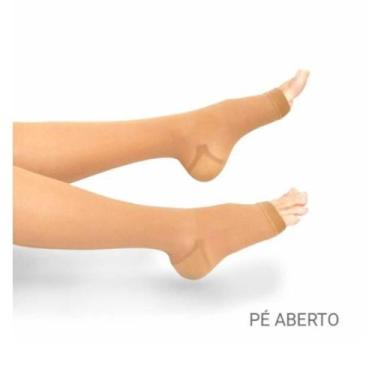 Imagem de Meia de Compressão 20-30 mmHg 7/8 Ultraline 4000 Pé Aberto - Venosan, 