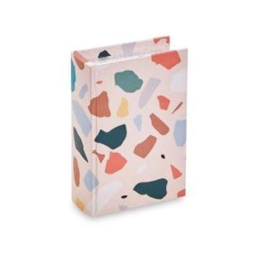 Imagem de Livro caixa granilite rosa grande - MART