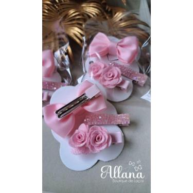 Imagem de Trio Hair Clip / Laços de cabelo infantil / acessórios na presilha / a