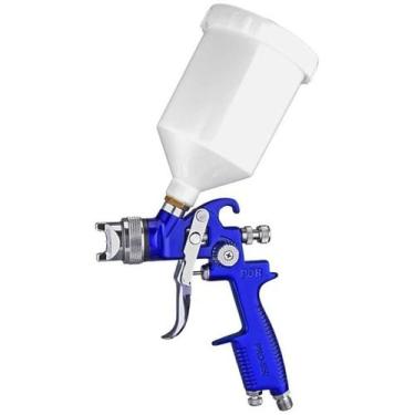 Imagem de Pistola de Pintura Gravidade HVLP Bico 1,4mm 600ml PDR Unica, Unica, U