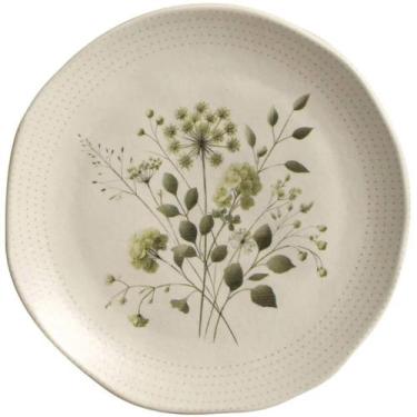 Imagem de Jogo 12 Pratos de Sobremesa Ammi Orgânico Cerâmica 19,5cm Fl - Porto B