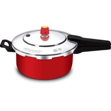 Imagem de Panela de Pressão 5 Litros New Line Eiriflon Red - Eirilar
