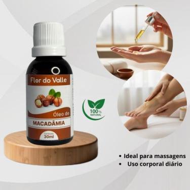 Imagem de Óleo de Macadâmia - Flor do Valle 30ml, 1unidade