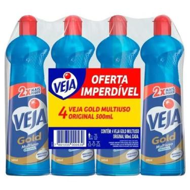 Imagem de Limpador Veja Multiuso Original Pack 4x500ml