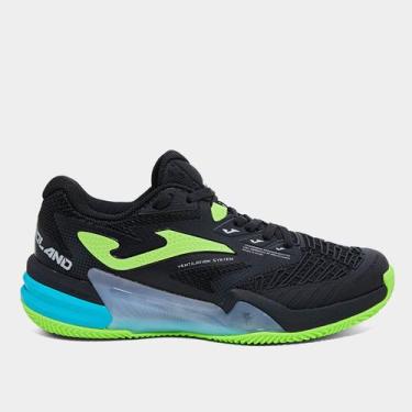 Imagem de Tênis Joma Roland Saibro Masculino, Preto, Verde, 43