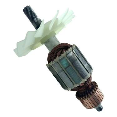 Imagem de Induzido para Serra Circular 220V 16B3 1604010B9J para Conversão de Energia em Mecânica Bosch