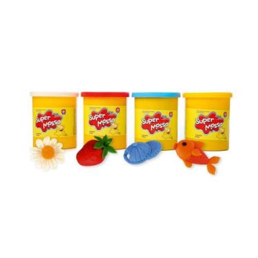 Imagem de Super Massa Para Modelar 4 Massinhas 4 Potes 140g Estrela