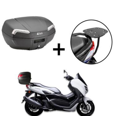 Imagem de Baú Bauleto Givi E46ntbr - Riviera 46l  + Suporte Baú superior Nmax 21