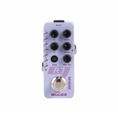 Imagem de Pedal de Reverb Mooer R7 para Guitarra New Micro Series 7 Tipos Room H