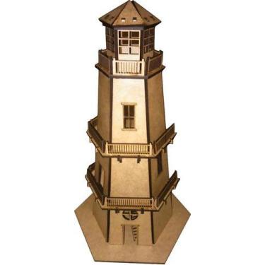 Imagem de Farol Em Mdf 3mm Cortado A Laser - Ecolaser