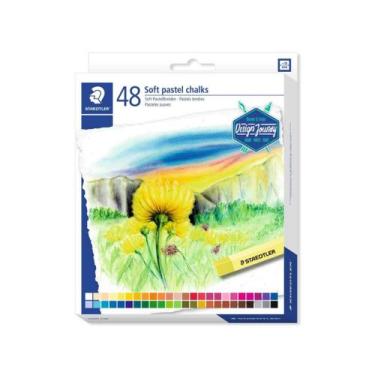 Imagem de Giz Pastel Seco Staedtler Karat 48 Cores