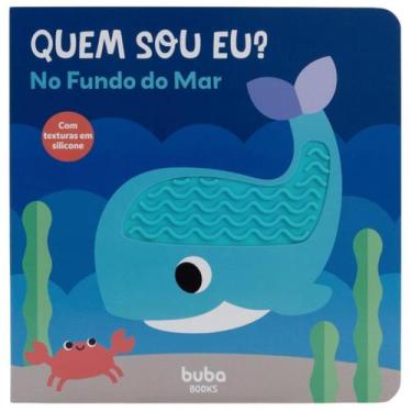 Imagem de Livrinho Quem Sou Eu No Fundo do Mar Texturizado com Animais Atrativo 