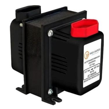 Imagem de Auto Transformador 5000va Bivolt 110/220 18000btus PRETO - MAX AMPER