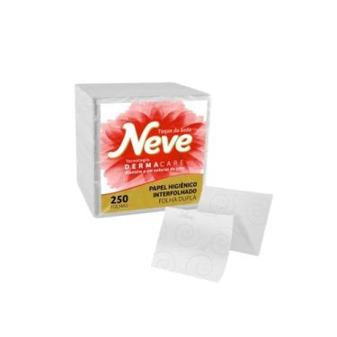 Imagem de Papel Higiênico Interfolhado Neve 250 Folhas Duplas Dermacare Maciez P