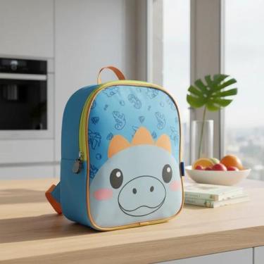 Imagem de Lancheira Térmica Animais Escolar Passeio Mochila Infantil - D Present