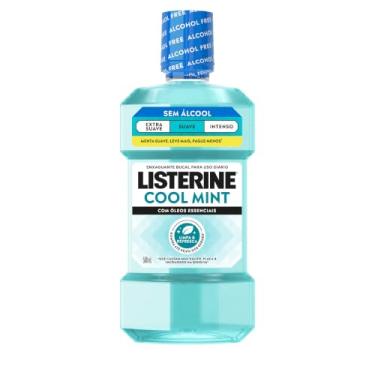 Imagem de Listerine Cool Mint Enxaguante Bucal Sem Álcool, 500mL