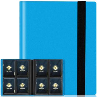 Imagem de Encadernador de Cartas TiopLior 160 Bolsos Azul (4 Bolsos por Página)