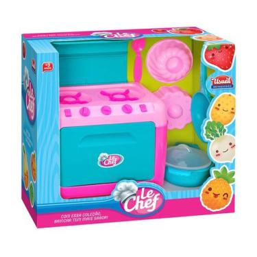 Imagem de Fogãozinho Infantil com Acessórios - Le Chef - Usual Brinquedos