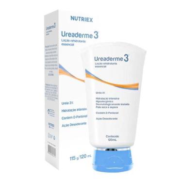Imagem de Loção Ureaderme 3 Ureia Creme Rehidratante DPantenol 120ml Nutriex