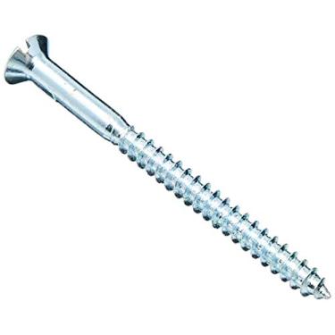 Imagem de Parafuso para Madeira Cabeça Chata Zincado Worker 4.8 x 65 mm