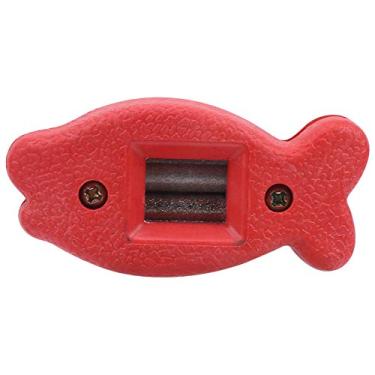 Imagem de 01 Apontador de lâmina de patinação no gelo, moedor de lâmina de patins no gelo, jogadores de inverno ajustáveis e afiados para patinação na silhueta, patins de hóquei no gelo (vermelho)