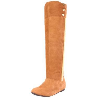 Imagem de Chinese Laundry Bota feminina de cano alto Take Me There, Castanho claro, 34